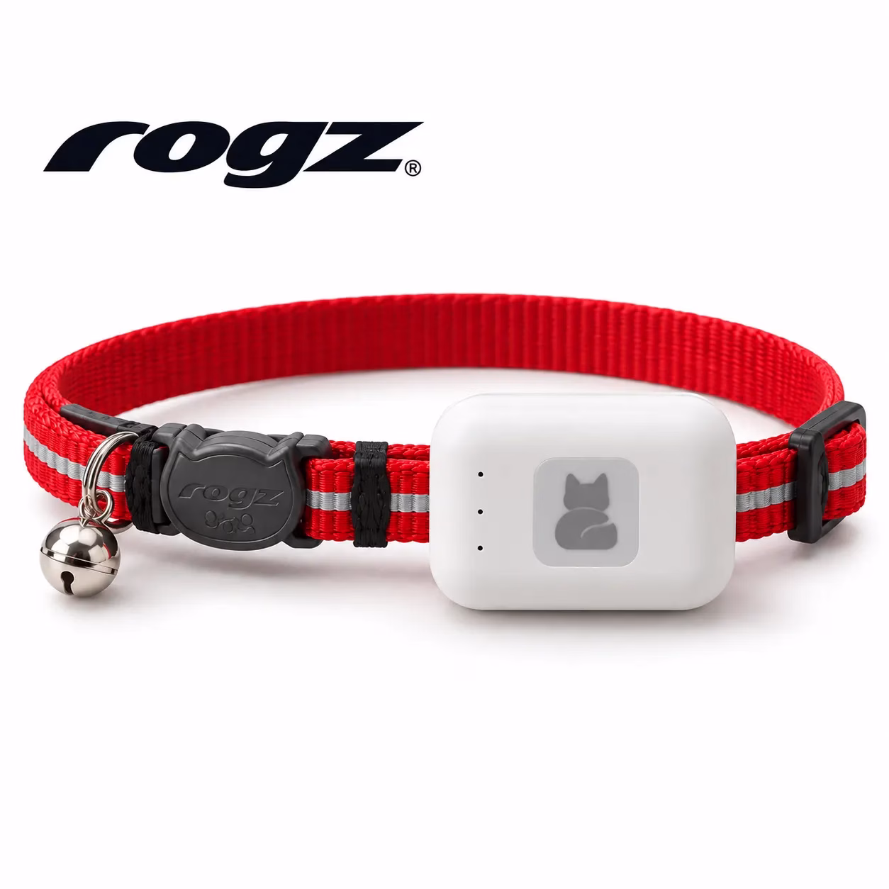 Nomad Cat + Rogz Red collar